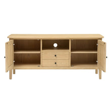 Load image into Gallery viewer, BERKELEY NORDIC OAK
Large TV Unit 60" Quality Furniture Clearance Ltd