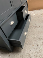 Load image into Gallery viewer, Hampshire ‘Country Life’ Triple Larder - Blue Quality Furniture Clearance Ltd