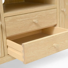 Load image into Gallery viewer, BERKELEY NORDIC OAK
Large TV Unit 60" Quality Furniture Clearance Ltd