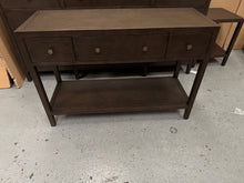 Load image into Gallery viewer, BLOCKLEY BROWN OAK Hallway/Console table Quality Furniture Clearance Ltd