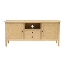 Load image into Gallery viewer, BERKELEY NORDIC OAK
Large TV Unit 60" Quality Furniture Clearance Ltd