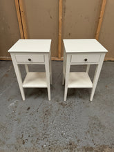 Load image into Gallery viewer, CHANTILLY WARM WHITE
Narrow Bedside Set of 2 Quality Furniture Clearance Ltd