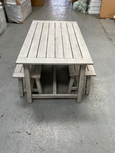 Load image into Gallery viewer, Baunton Trestle bench set Quality Furniture Clearance Ltd