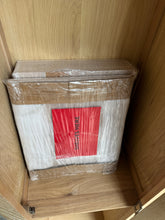 Load image into Gallery viewer, INGLESHAM WHITEWASH OAK Tall Shoe Cupboard Quality Furniture Clearance Ltd
