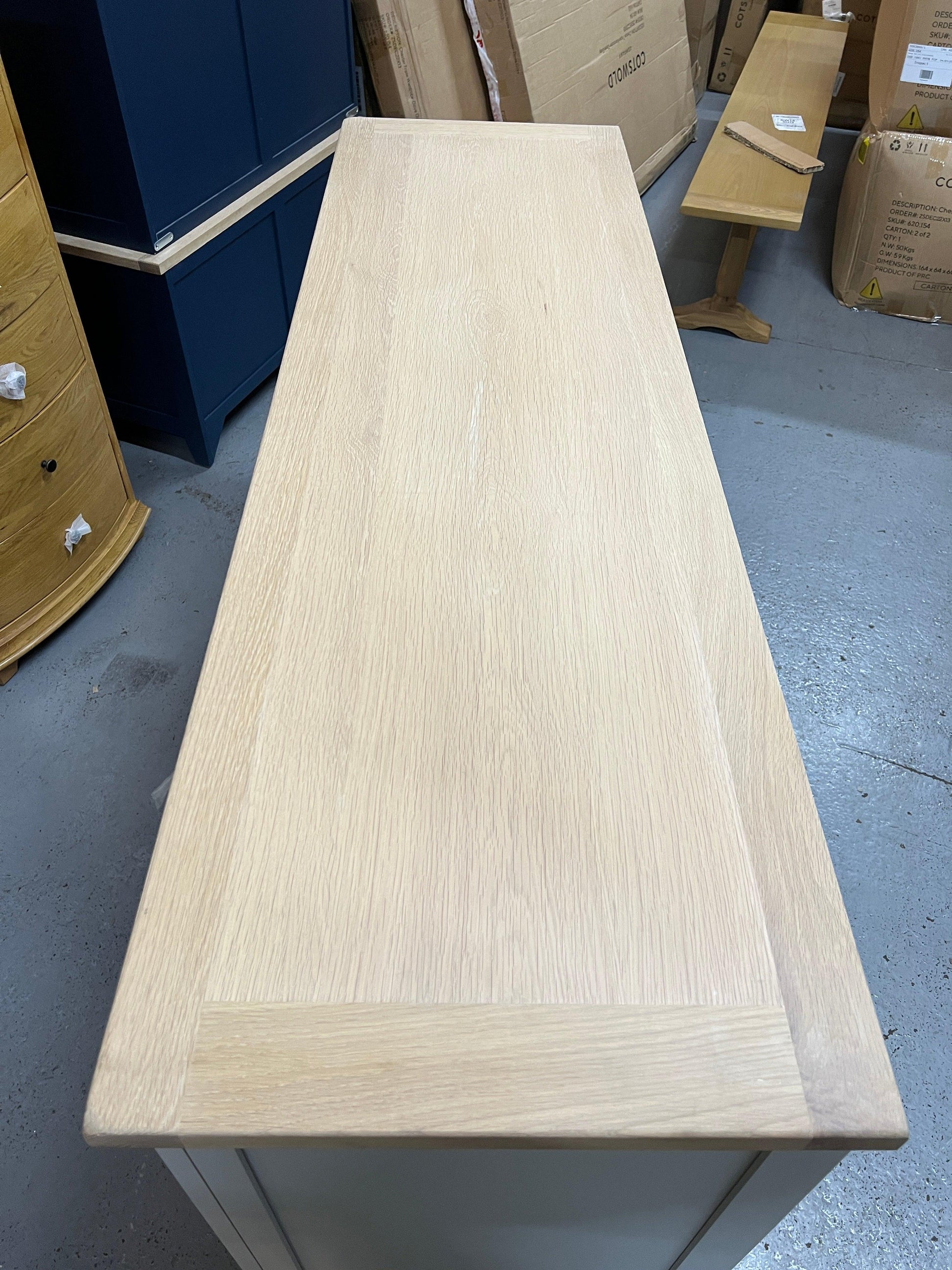 Chester Dove Grey 10 Drawer Chest Quality Furniture Clearance Ltd