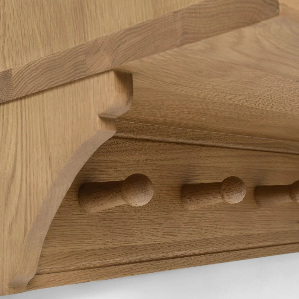 ELKSTONE MELLOW OAK
Hallway Hooks with Storage Quality Furniture Clearance Ltd
