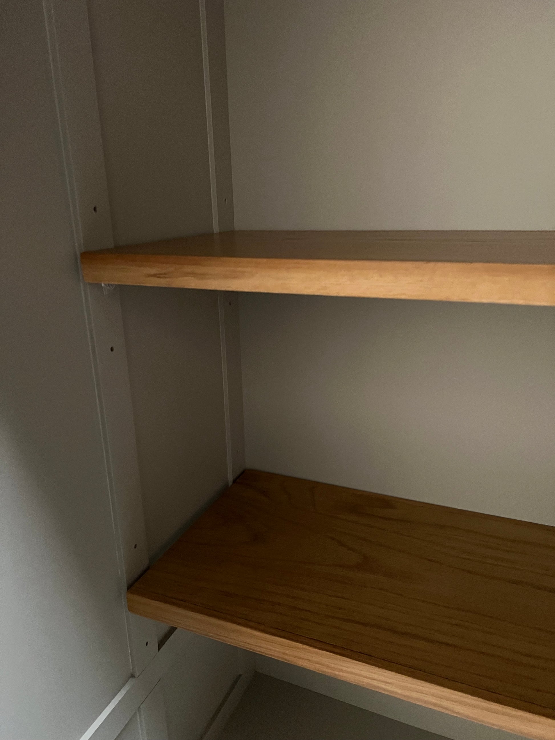 Hampshire ‘Country Life’ Double Larder - Grey Quality Furniture Clearance Ltd