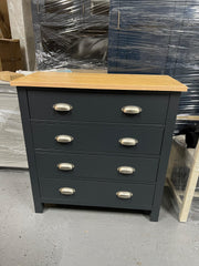 Charcoal 4 Drawer Chest furniture delivered