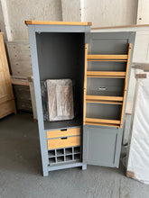 Load image into Gallery viewer, Sussex Storm Grey narrow larder Quality Furniture Clearance Ltd
