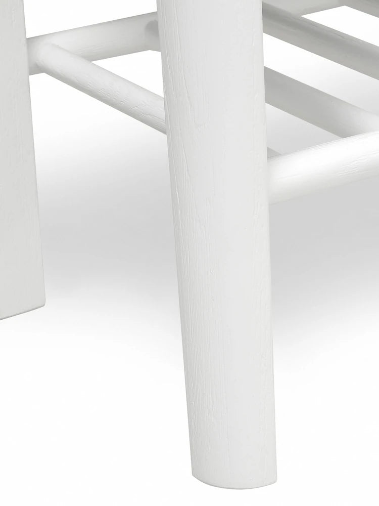 BERKELEY WHITE OAK 2 Drawer Bedside Table Quality Furniture Clearance Ltd