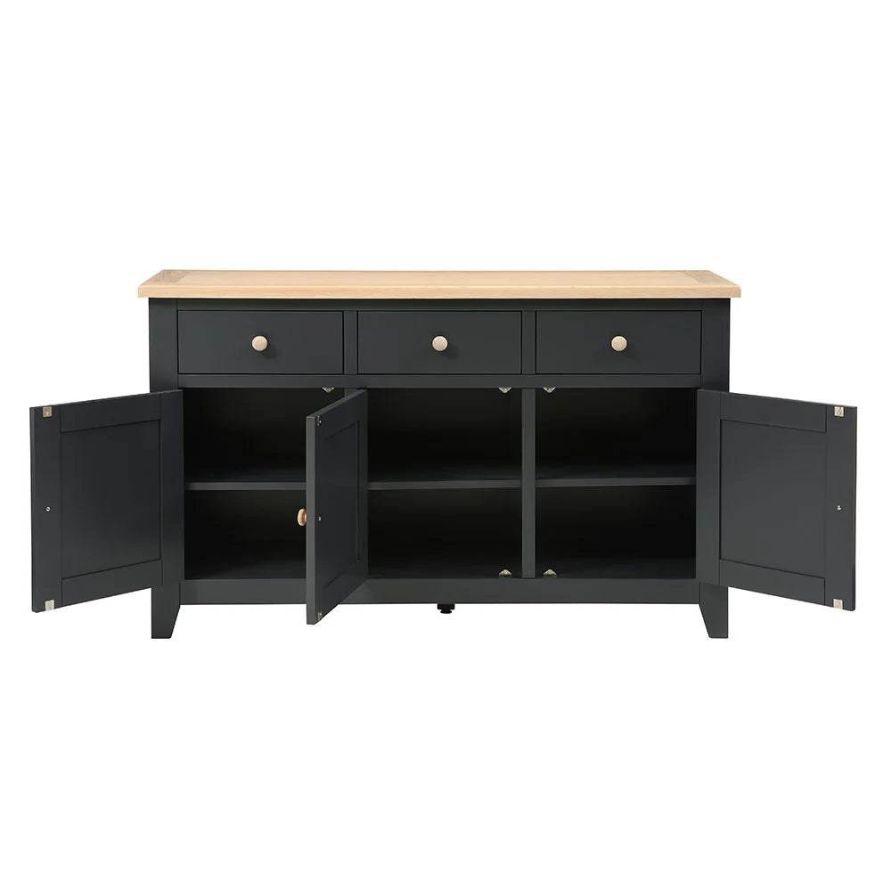 CHESTER CHARCOAL
Large Sideboard Quality Furniture Clearance Ltd