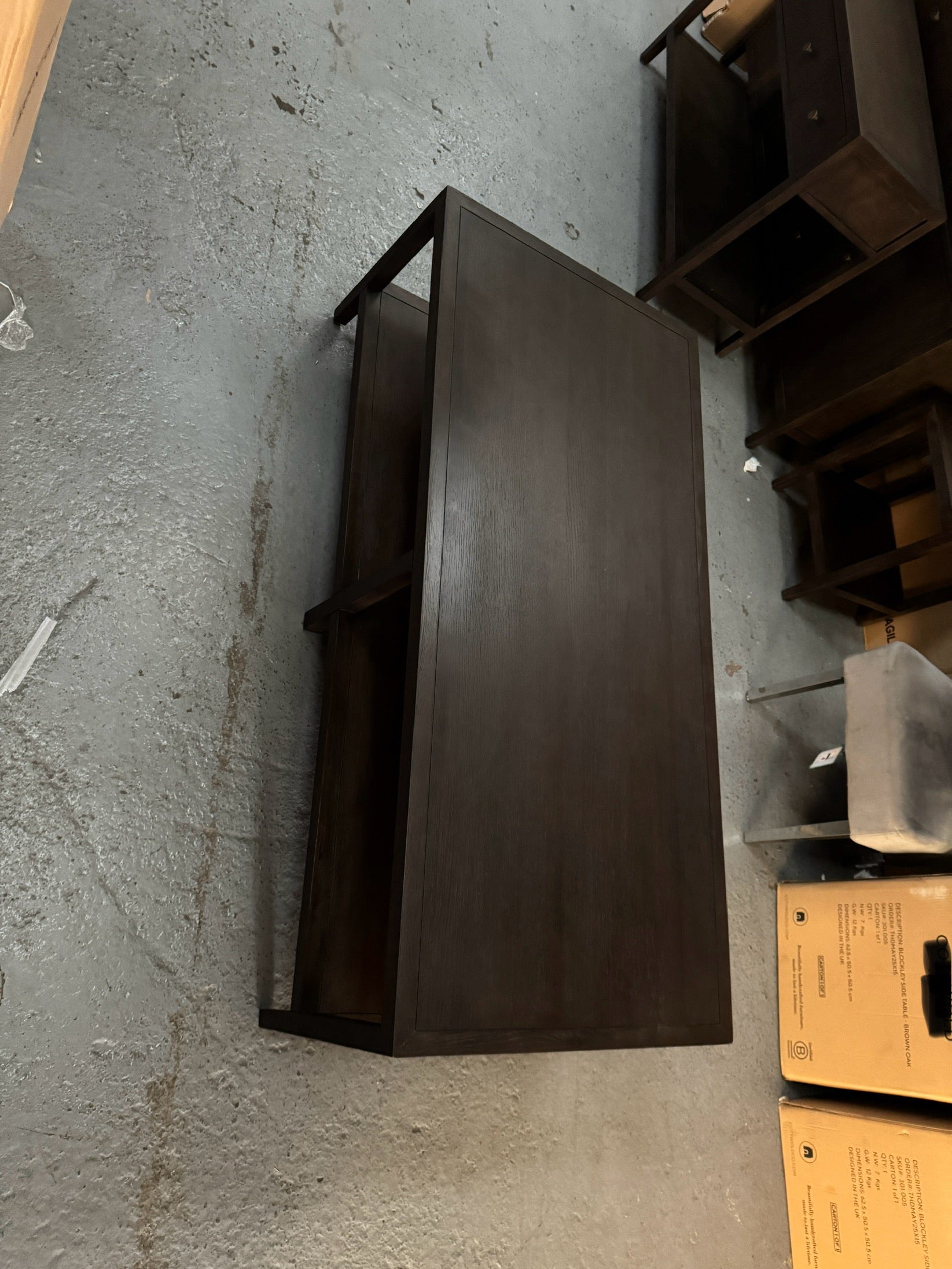 BLOCKLEY BROWN OAK Large Coffee Table Quality Furniture Clearance Ltd