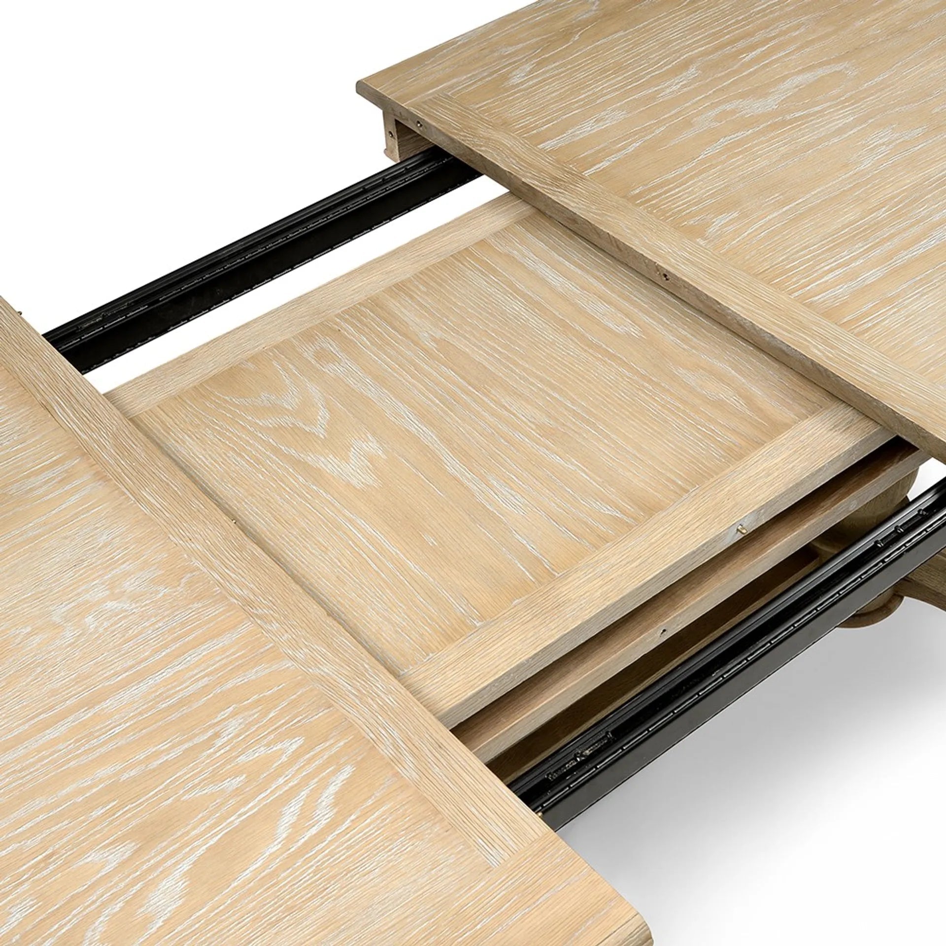 CAMILLE LIMEWASH OAK
6-10 Seater Extending Dining Table Quality Furniture Clearance Ltd