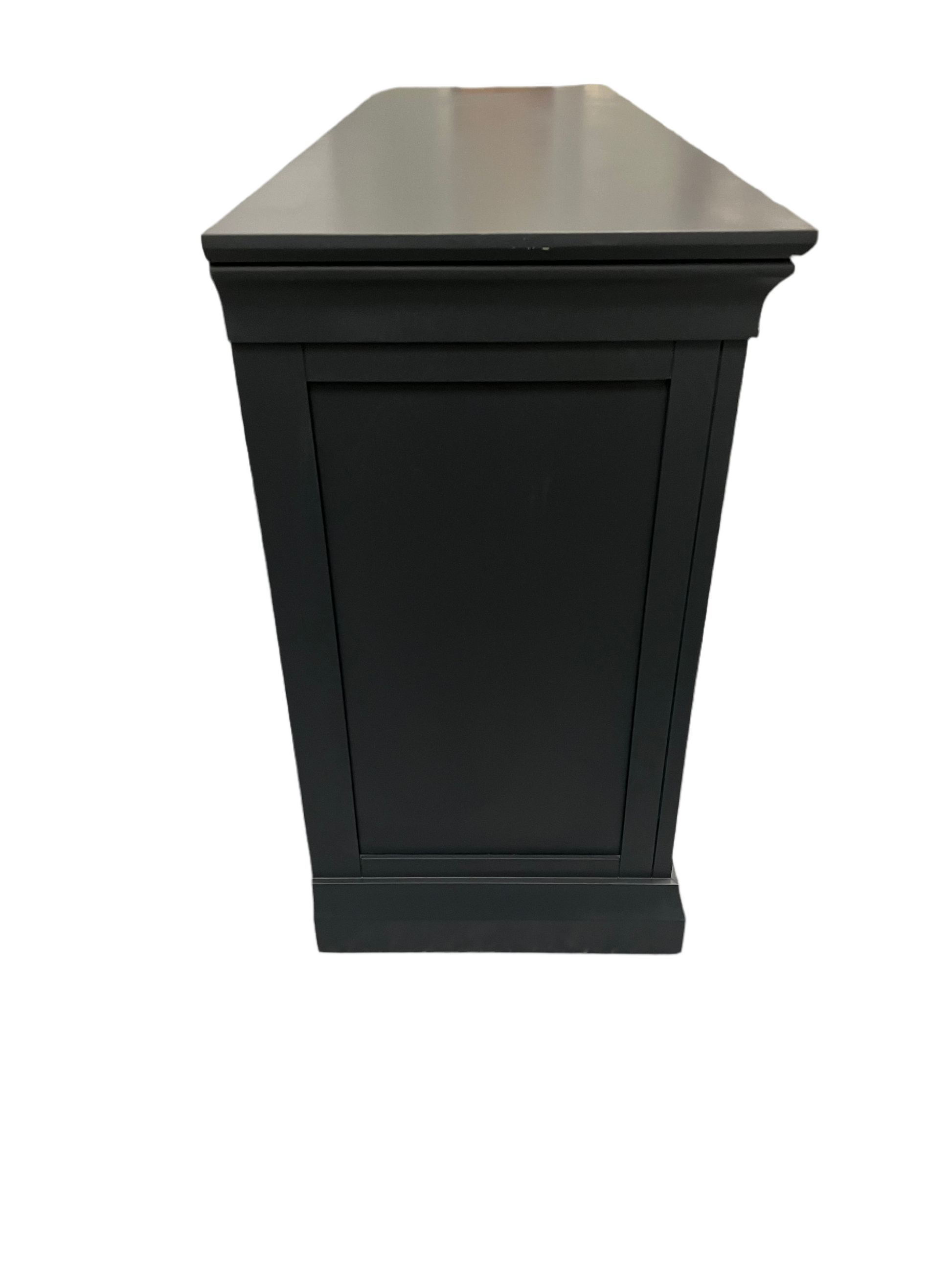 Chantilly Dusky Black 3 Over 4 Chest of Drawers Quality Furniture Clearance Ltd