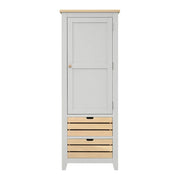 Chester Dove Grey Narrow Larder Quality Furniture Clearance Ltd