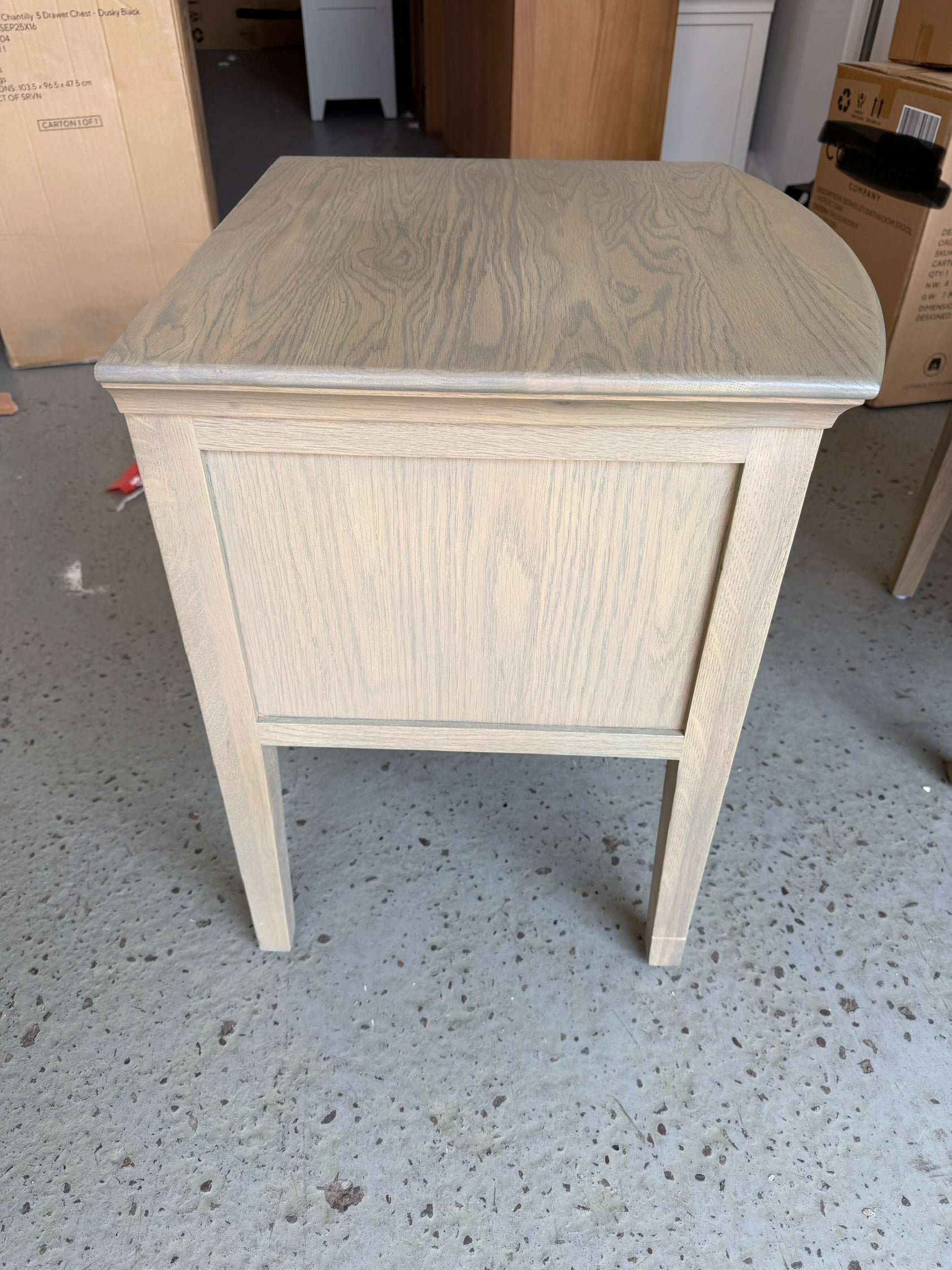 Set of 2 WINCHCOMBE SMOKED OAK 2 Drawer Bedside Tables Quality Furniture Clearance Ltd