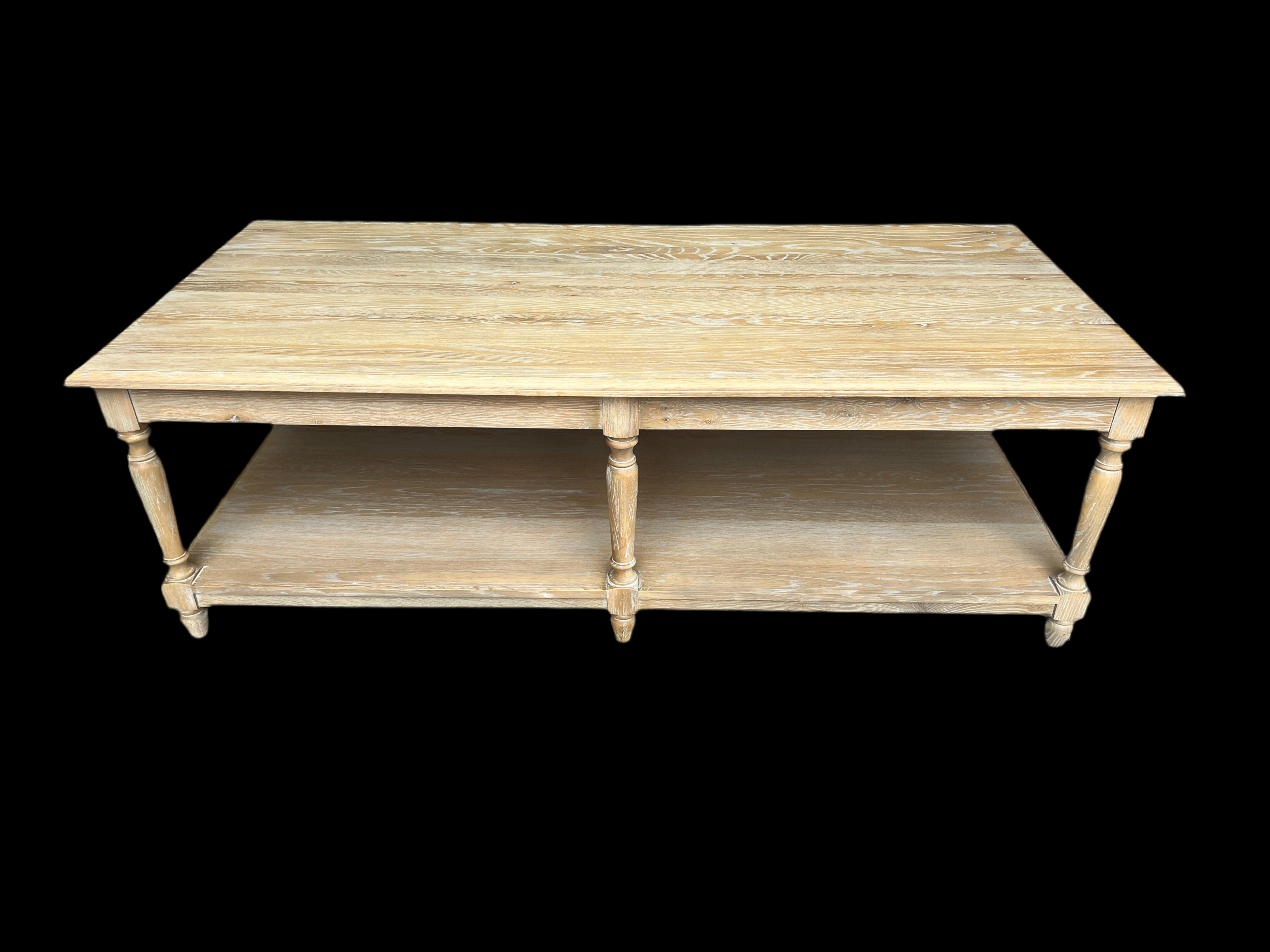 CAMILLE LIMEWASH OAK
Large Coffee Table Quality Furniture Clearance Ltd