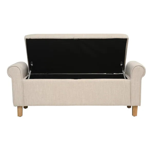 SHERBORNE
Winged Ottoman - Stone Linen Quality Furniture Clearance Ltd