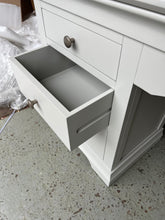 Load image into Gallery viewer, CHANTILLY PEBBLE GREY
Double Pedestal Dressing Table Quality Furniture Clearance Ltd
