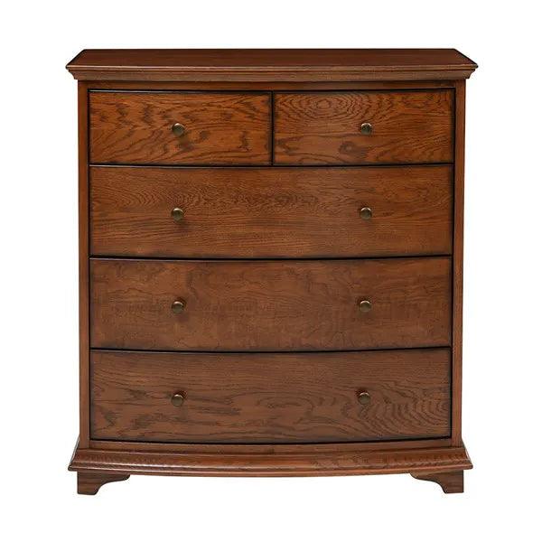 WINCHCOMBE DARK OAK 2+3 Chest of Drawers Quality Furniture Clearance Ltd