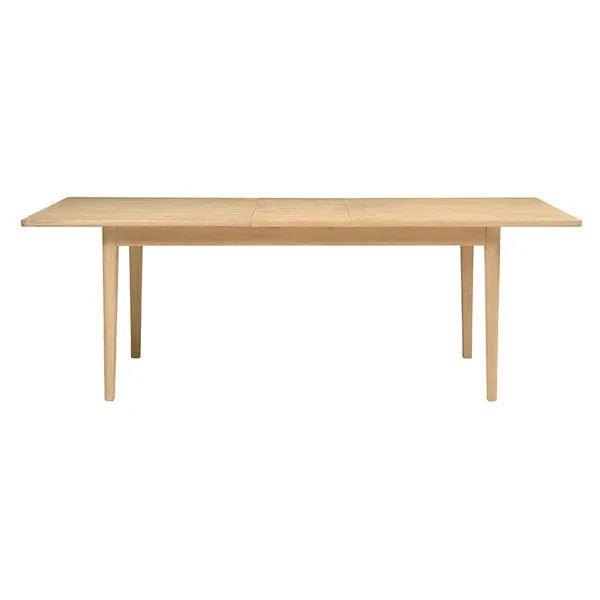 BERKELEY NORDIC OAK 6-8 Seater Extending Dining Table Quality Furniture Clearance Ltd