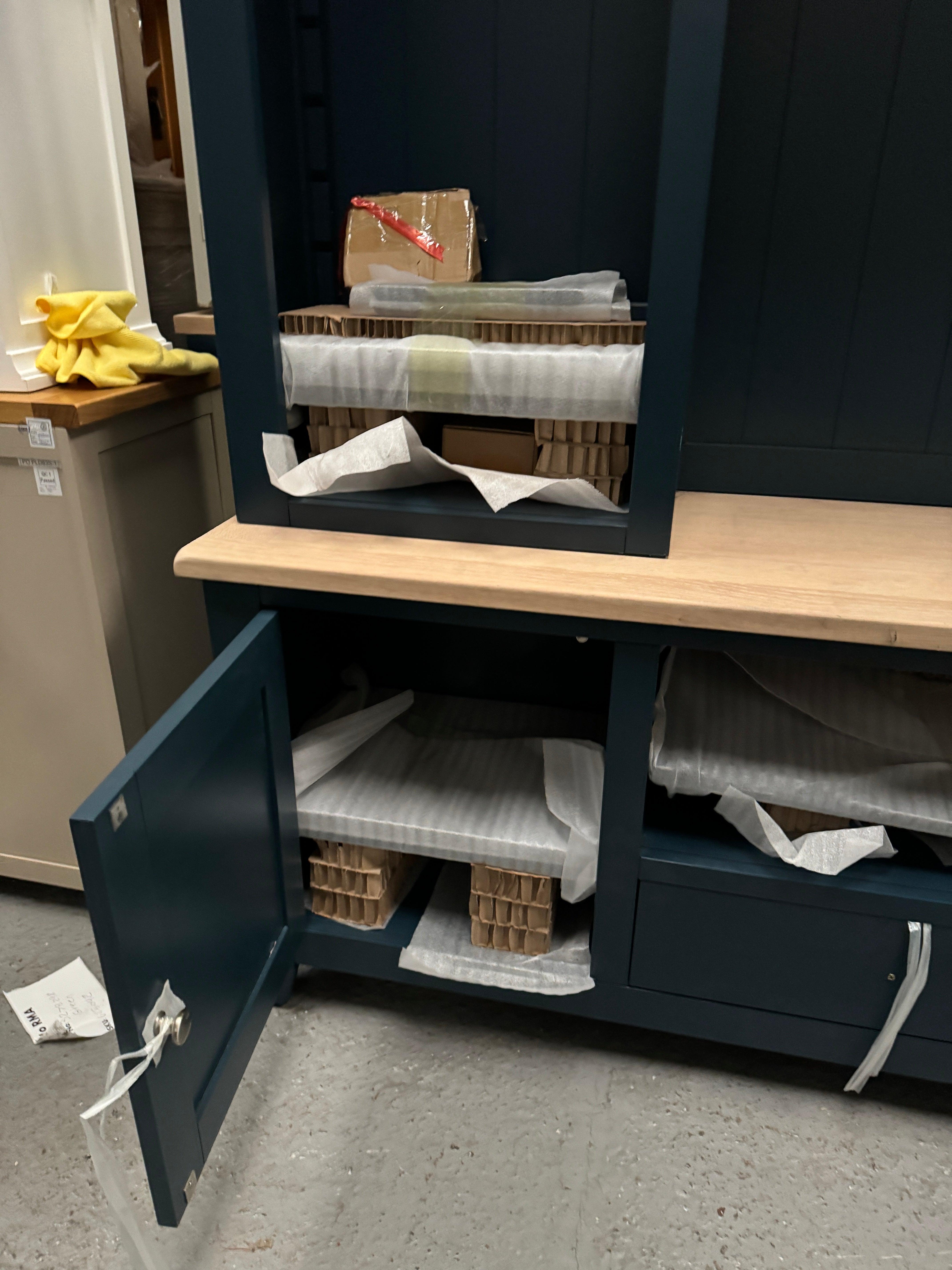 CHESTER MIDNIGHT BLUE
TV and Media Storage Unit Quality Furniture Clearance Ltd