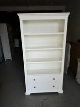 Load image into Gallery viewer, Chantilly Warm White Large Bookcase. furniture delivered
