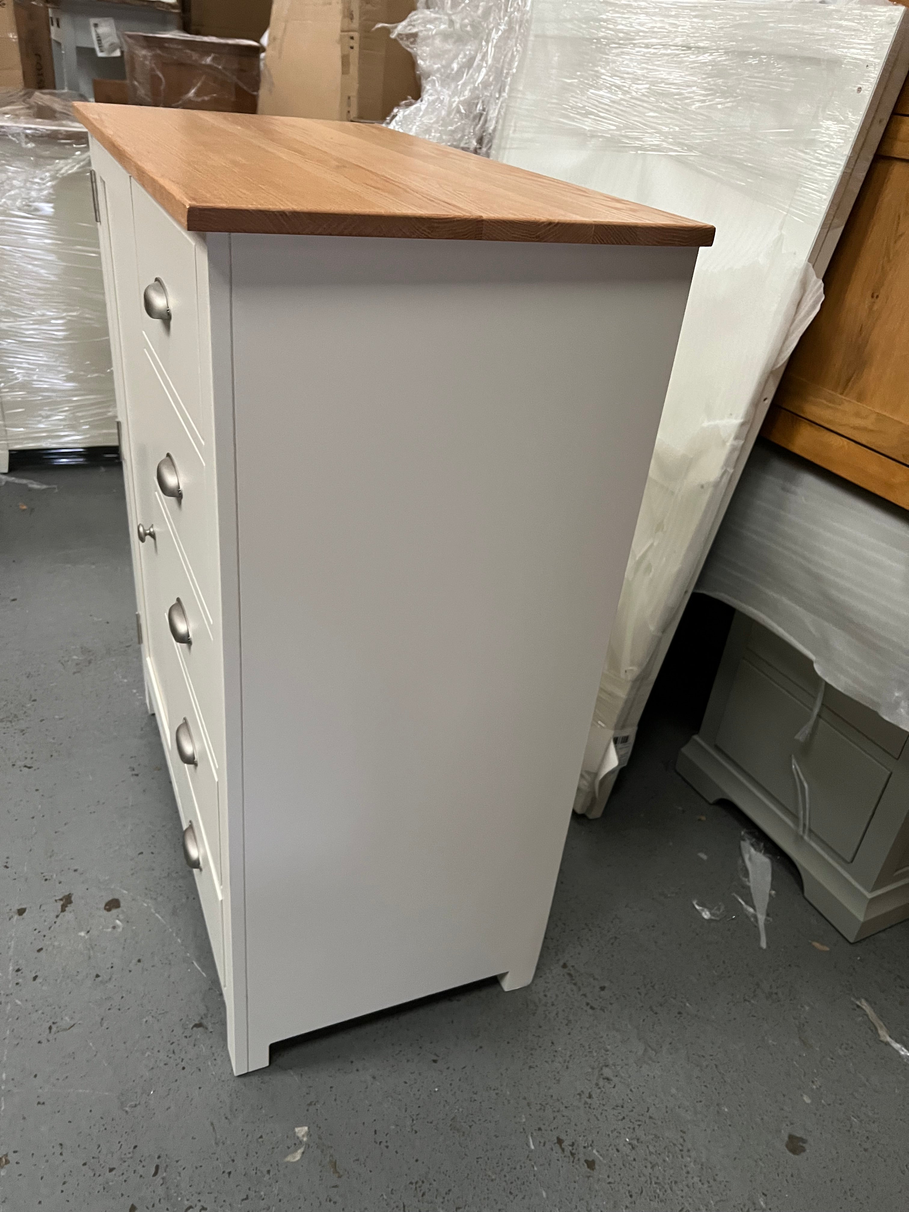 GLOUCESTER Cream Combi Wardrobe