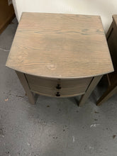 Load image into Gallery viewer, Set of 2 WINCHCOMBE SMOKED OAK
Winchcombe Smoked Oak 2 Drawer Bedside Table Quality Furniture Clearance Ltd
