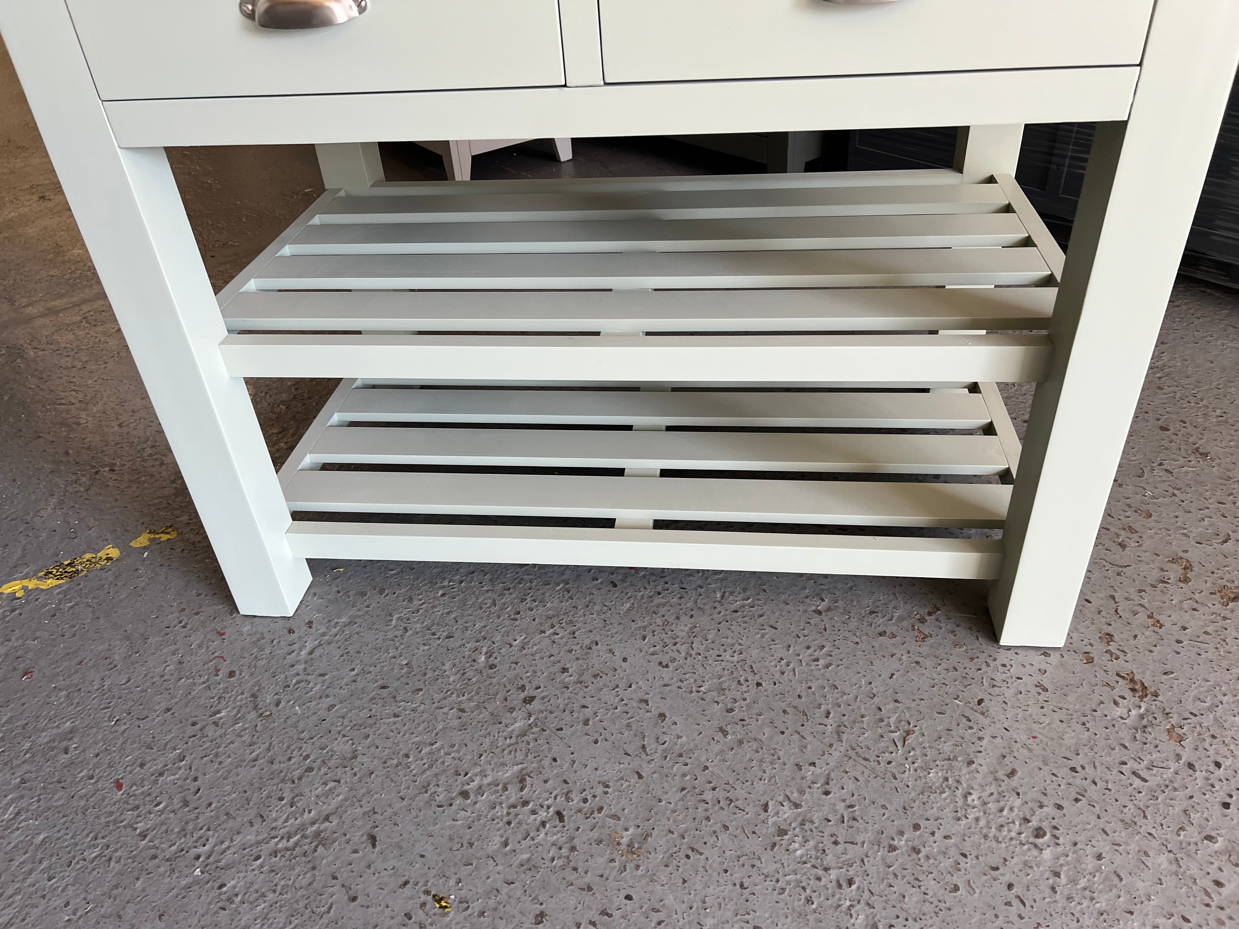 Sussex Sage Green Kitchen Island Quality Furniture Clearance Ltd