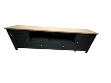 Load image into Gallery viewer, CHESTER CHARCOAL
XXL TV Stand up to 90&quot; Quality Furniture Clearance Ltd
