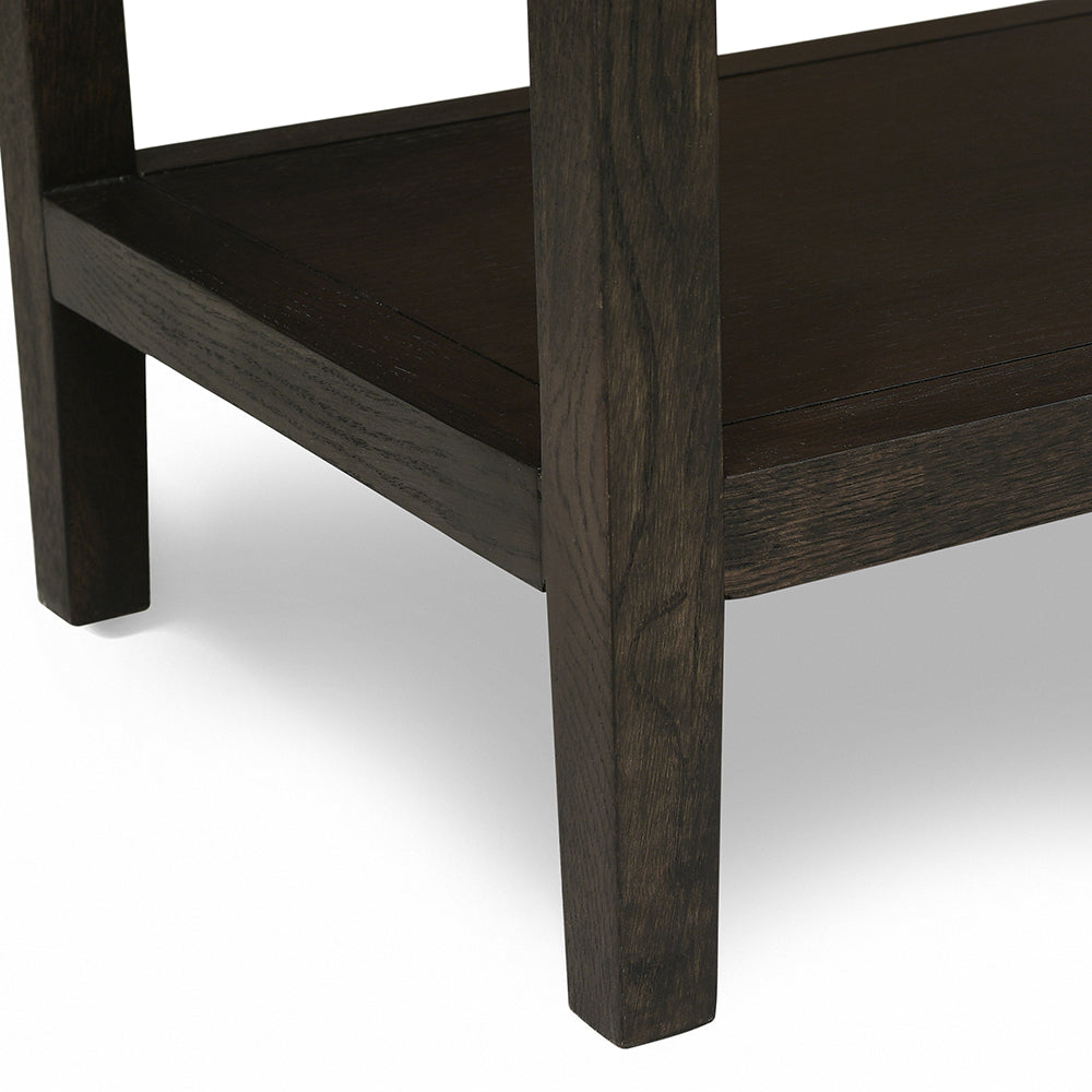 BLOCKLEY BROWN OAK Hallway/Console table Quality Furniture Clearance Ltd