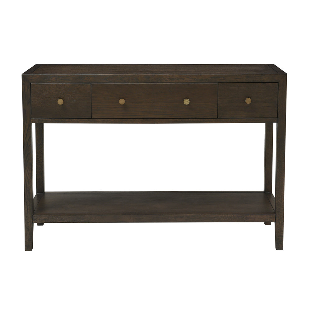 BLOCKLEY BROWN OAK Hallway/Console table Quality Furniture Clearance Ltd