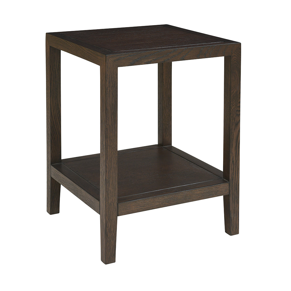 BLOCKLEY BROWN OAK Side table Quality Furniture Clearance Ltd