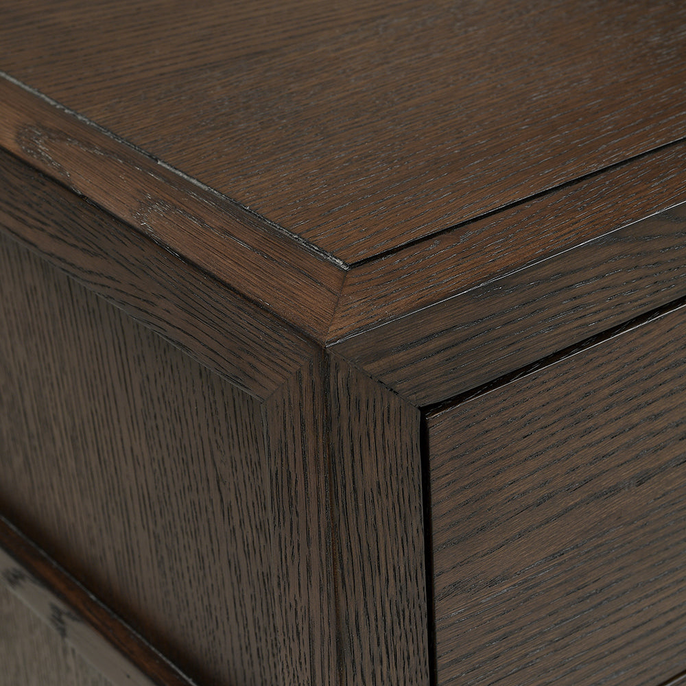 BLOCKLEY BROWN OAK Sideboard Quality Furniture Clearance Ltd
