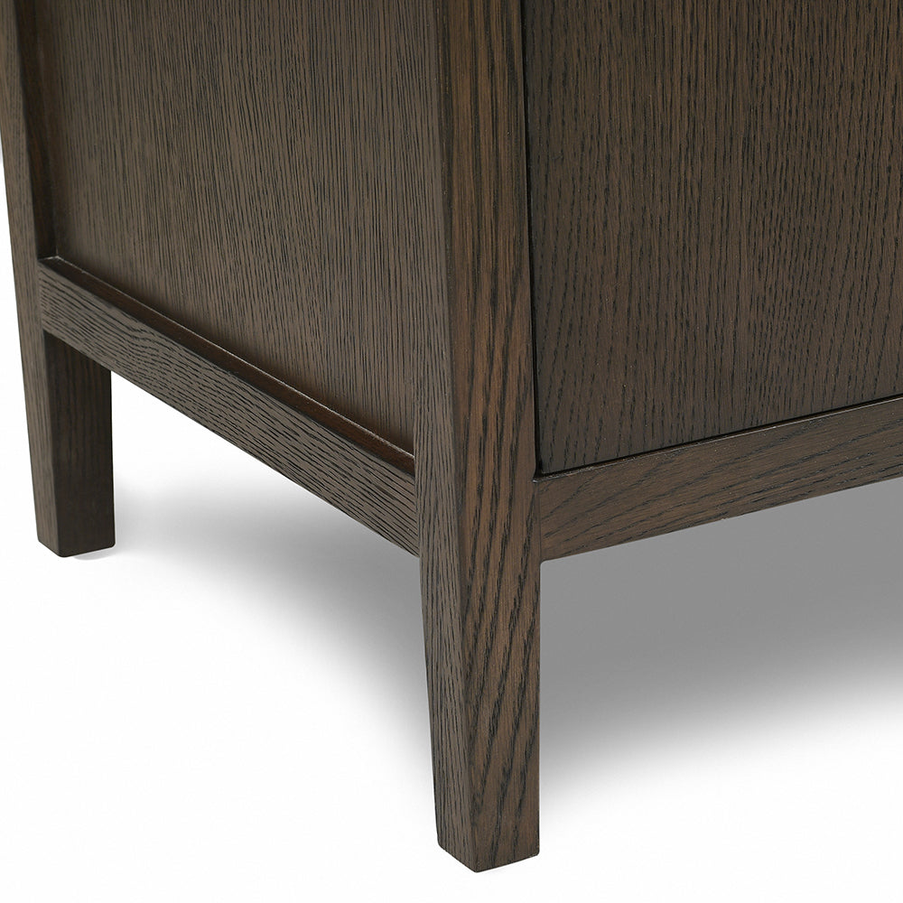 BLOCKLEY BROWN OAK Sideboard Quality Furniture Clearance Ltd