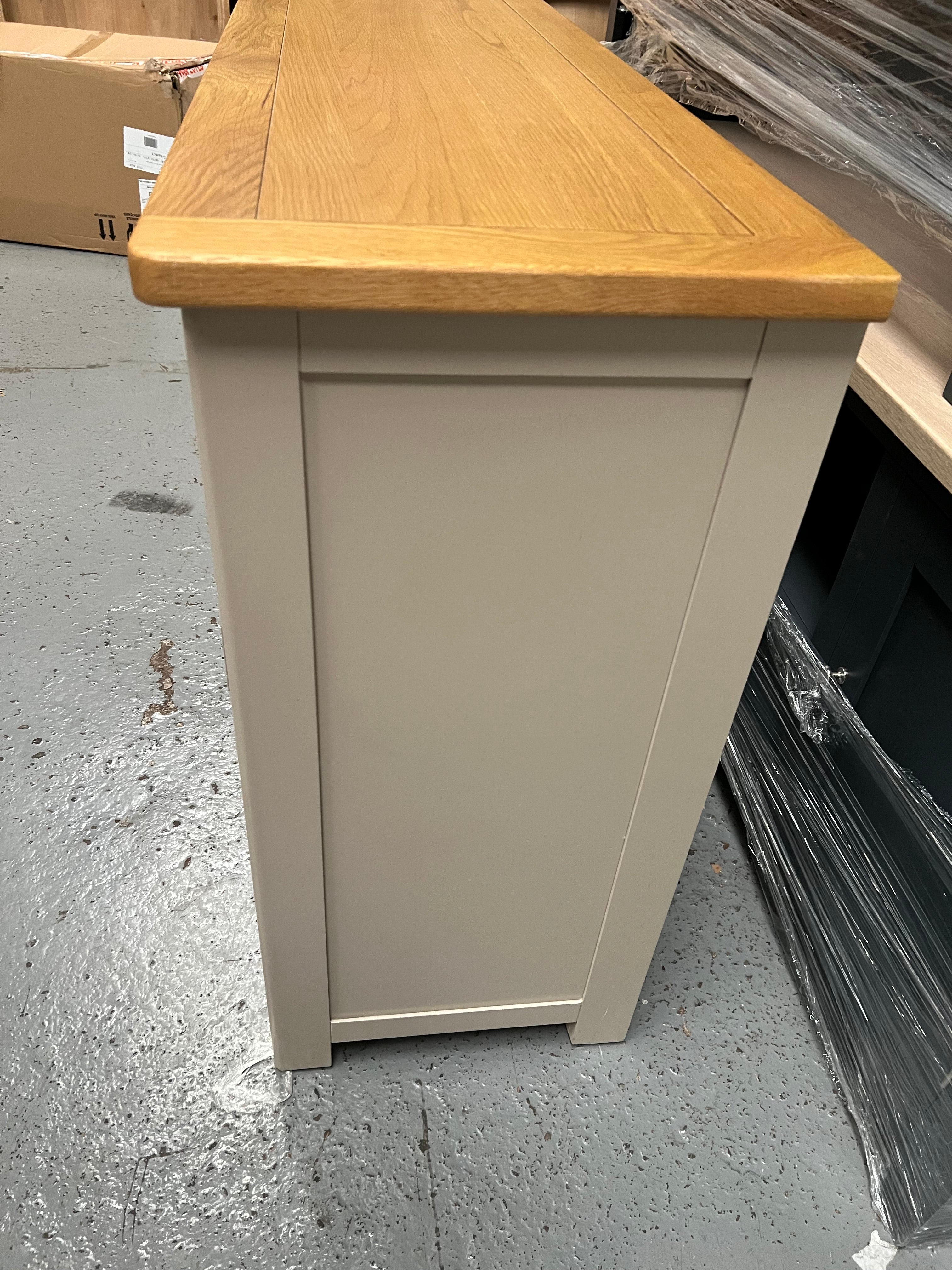 LUNDY STONE
Sideboard with Wine Rack Quality Furniture Clearance Ltd