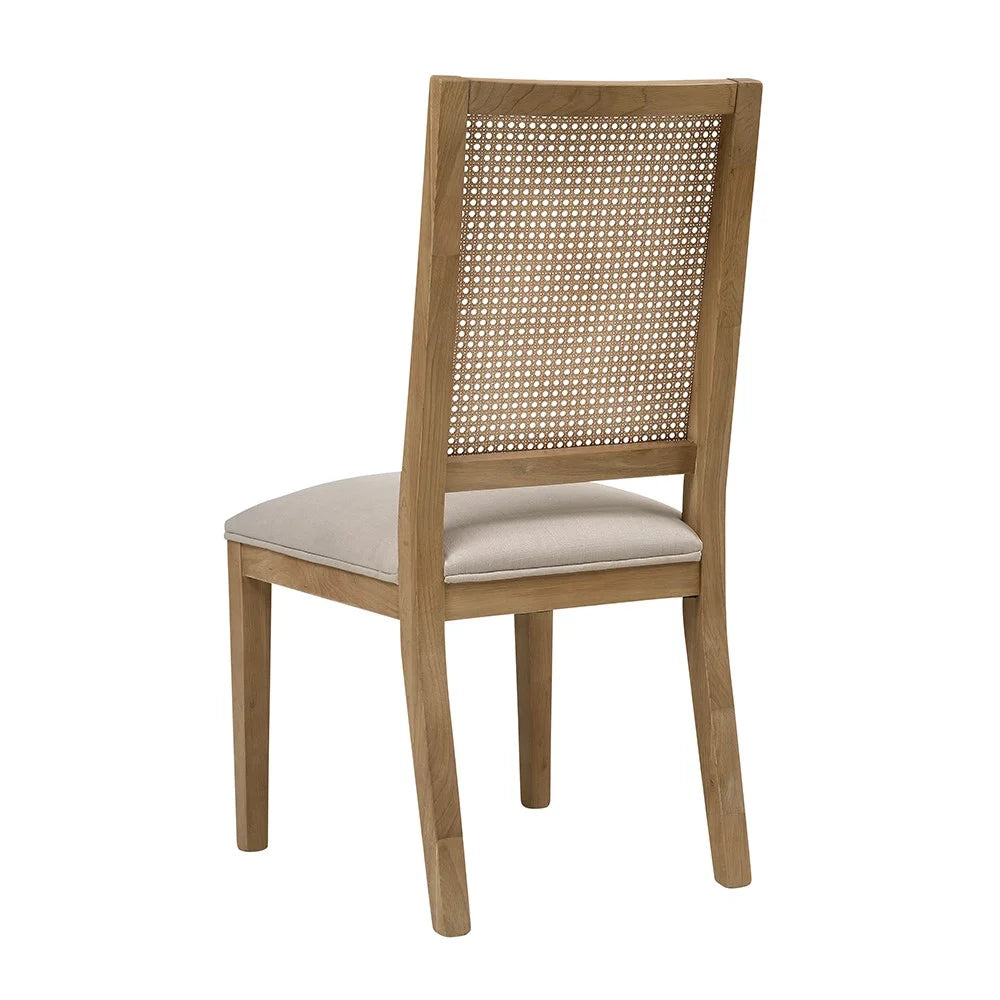 ELKSTONE MELLOW OAK
Rattan Back Chair Stone set of 2 Quality Furniture Clearance Ltd