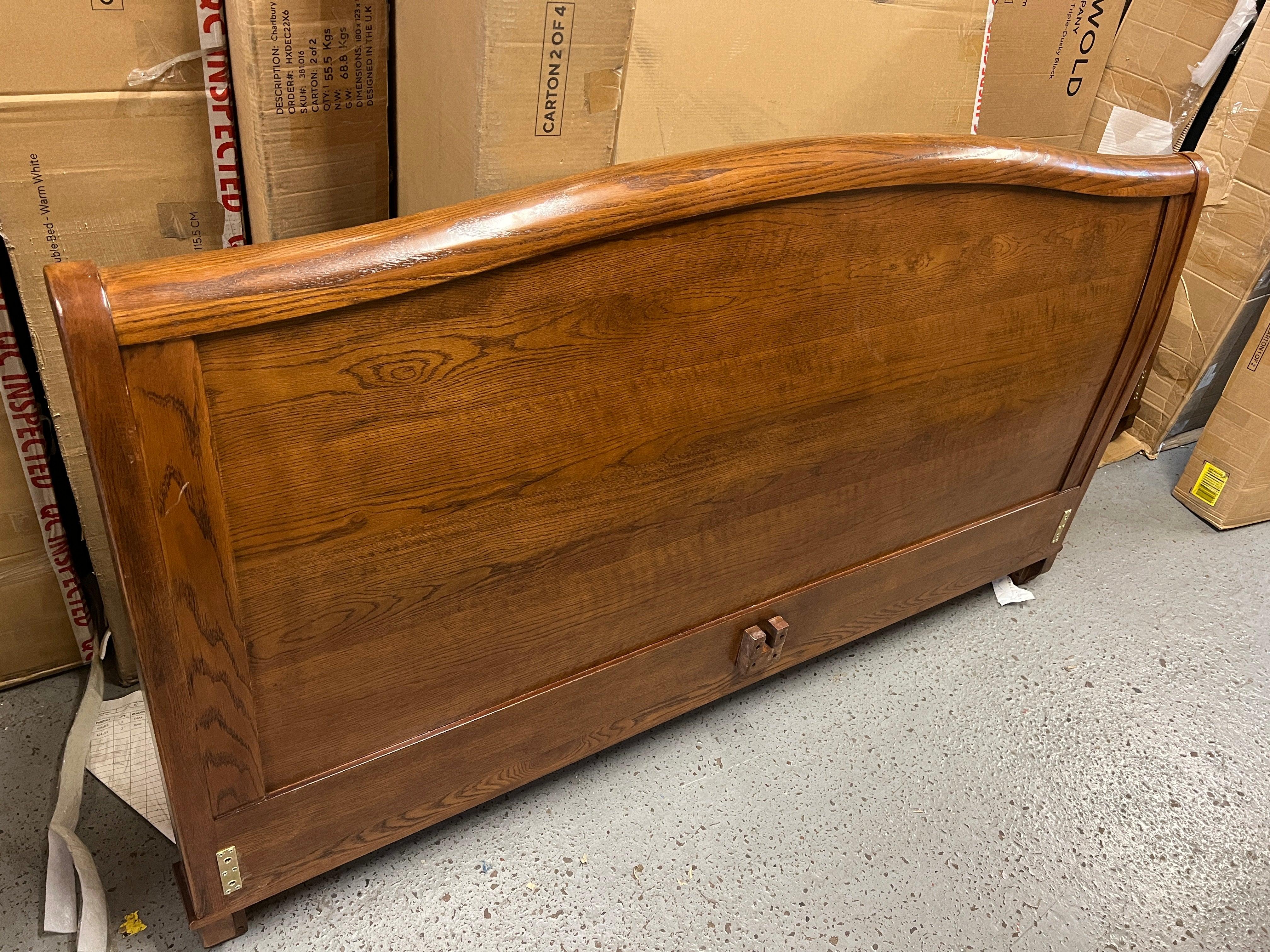 WINCHCOMBE DARK OAK
NEW 6ft Super King Sleigh Bed Quality Furniture Clearance Ltd