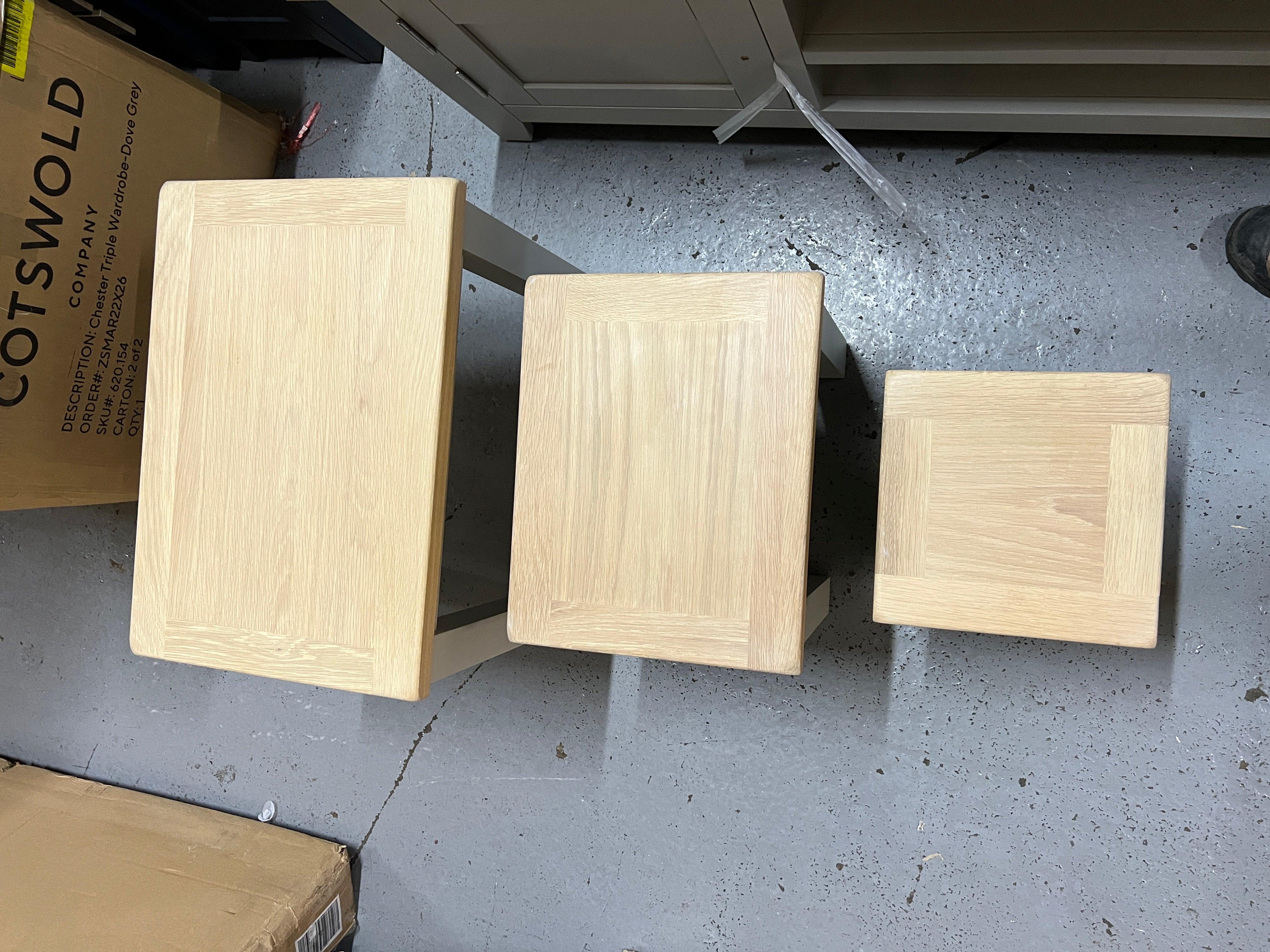 CHESTER DOVE GREY
Nest of Tables Quality Furniture Clearance Ltd