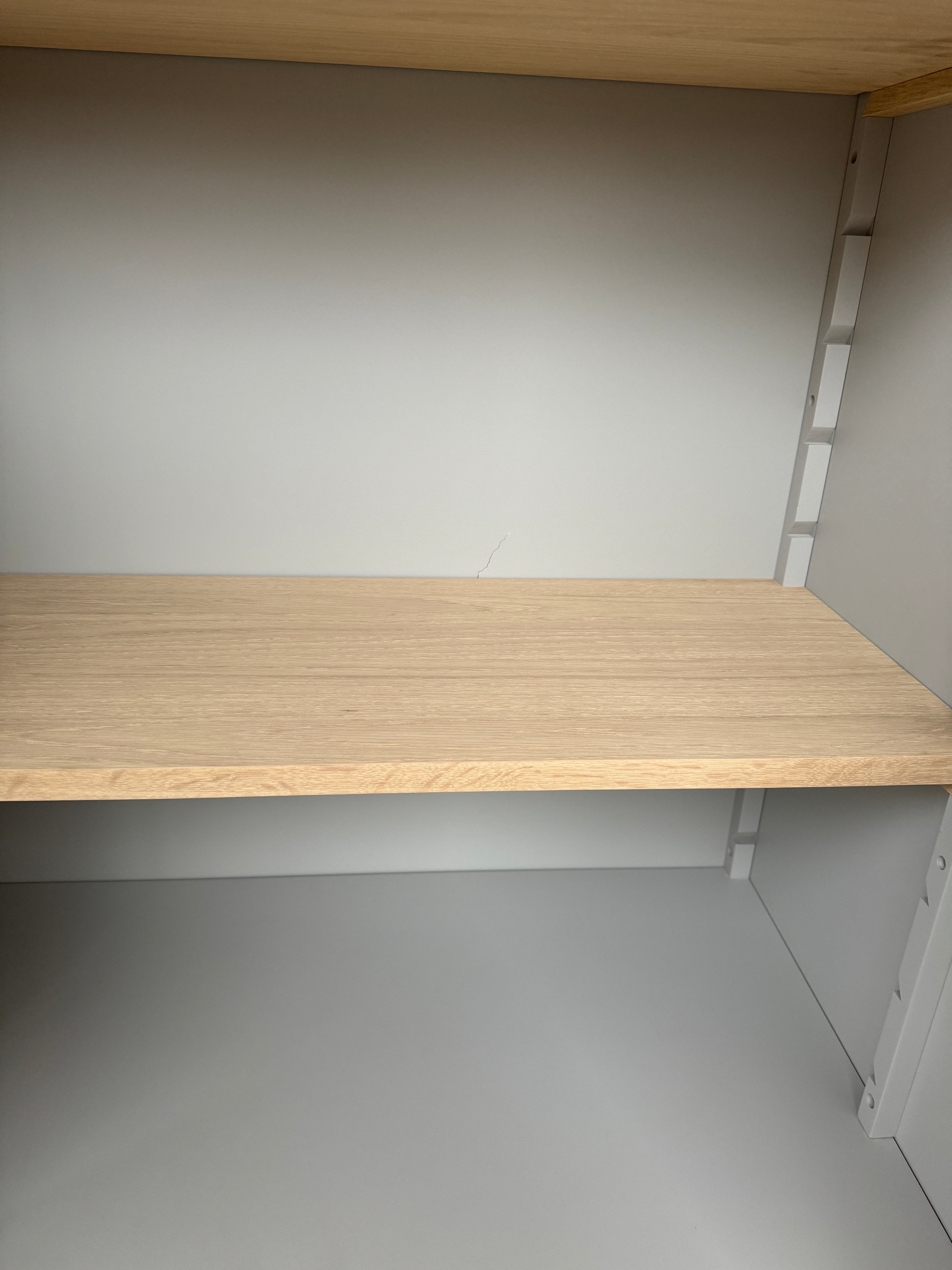 Chester Dove Grey Triple Larder Quality Furniture Clearance Ltd