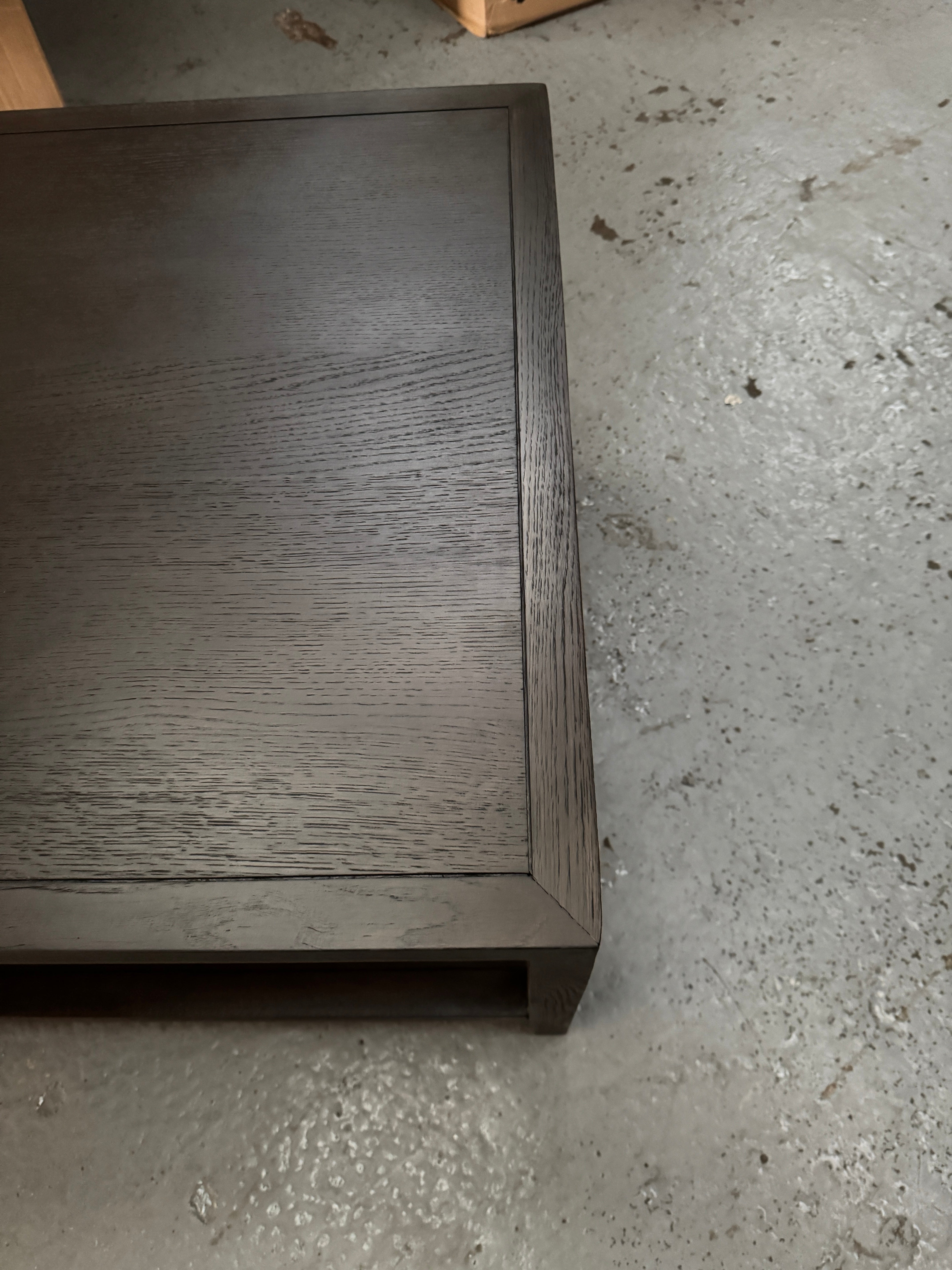 BLOCKLEY BROWN OAK Large Coffee Table Quality Furniture Clearance Ltd