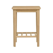 BERKELEY NORDIC OAK Side Table Quality Furniture Clearance Ltd