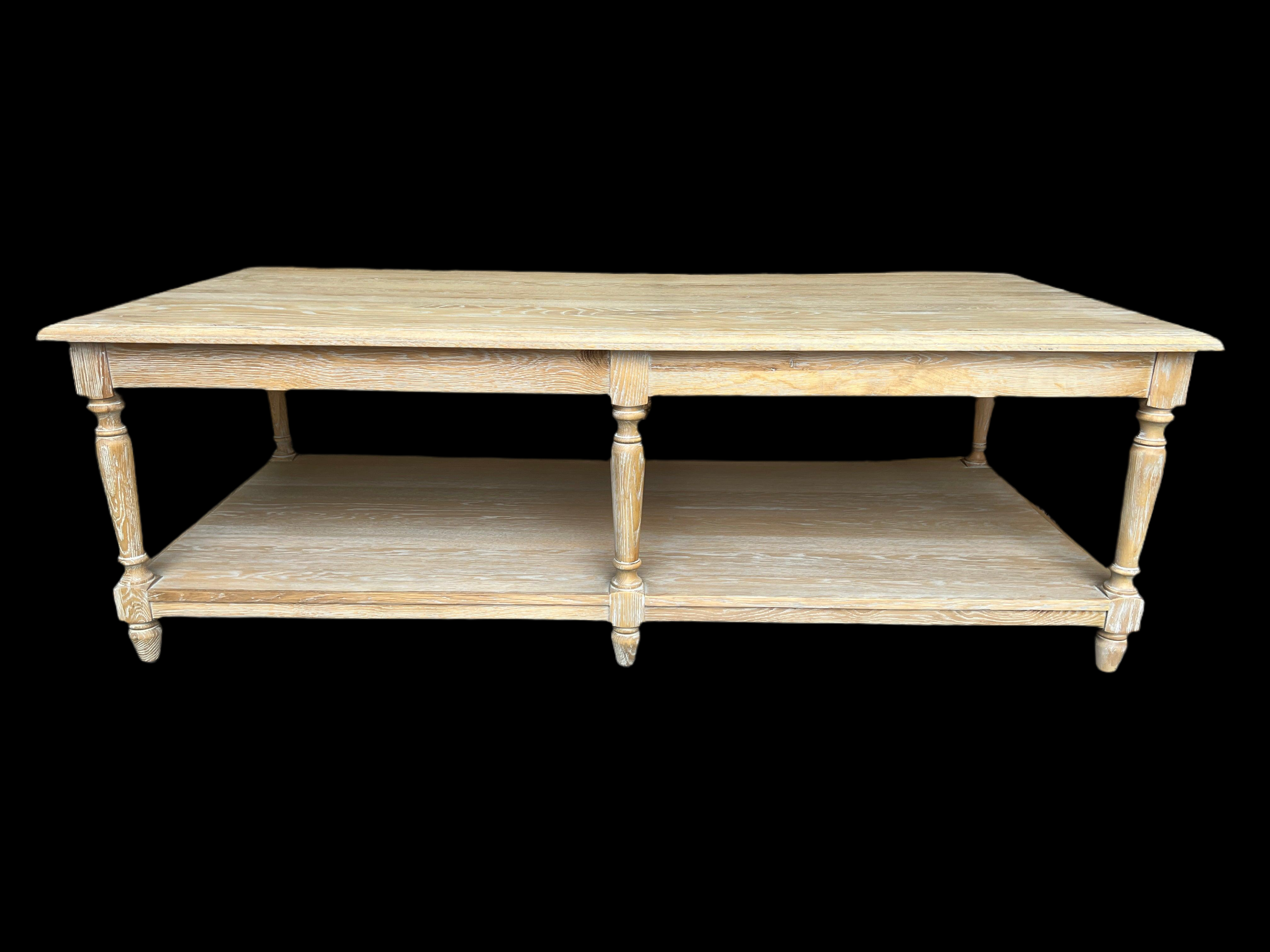 CAMILLE LIMEWASH OAK
Large Coffee Table Quality Furniture Clearance Ltd