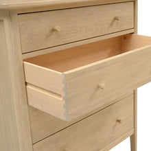 Load image into Gallery viewer, BERKELEY NORDIC OAK 4 Drawer Chest Quality Furniture Clearance Ltd
