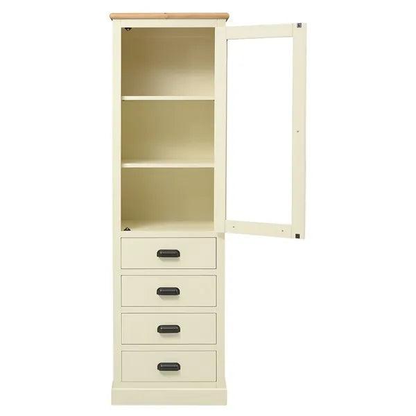 PAINSWICK COTSWOLD CREAM Narrow Farmhouse Larder Quality Furniture Clearance Ltd