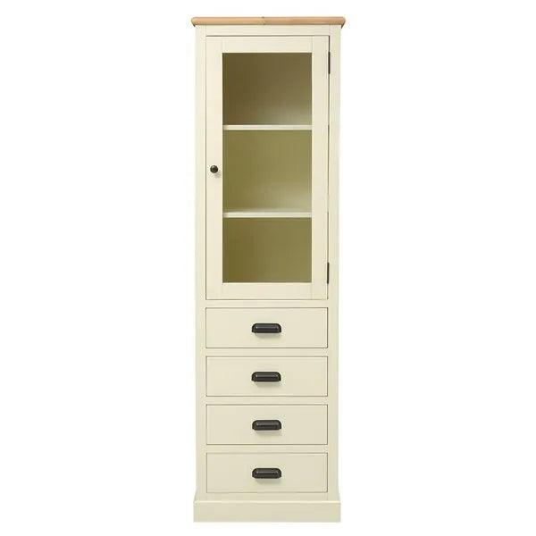 PAINSWICK COTSWOLD CREAM Narrow Farmhouse Larder Quality Furniture Clearance Ltd