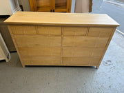 INGLESHAM WHITEWASH OAK 10 Drawer Chest Quality Furniture Clearance Ltd
