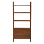 BARRINGTON WALNUT Large Open Bookcase Quality Furniture Clearance Ltd