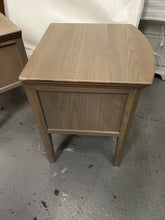 Load image into Gallery viewer, Set of 2 WINCHCOMBE SMOKED OAK
Winchcombe Smoked Oak 2 Drawer Bedside Table Quality Furniture Clearance Ltd
